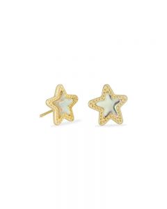 v2-prize-cms-idjae-star-stud-earring-gold-dichroic-glass-image